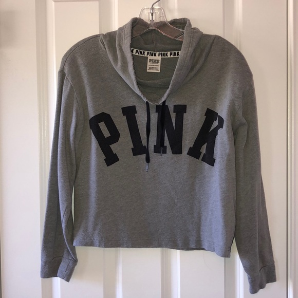 PINK Victoria's Secret Tops - Victoria’s Secret PINK cropped sweatshirt - XS